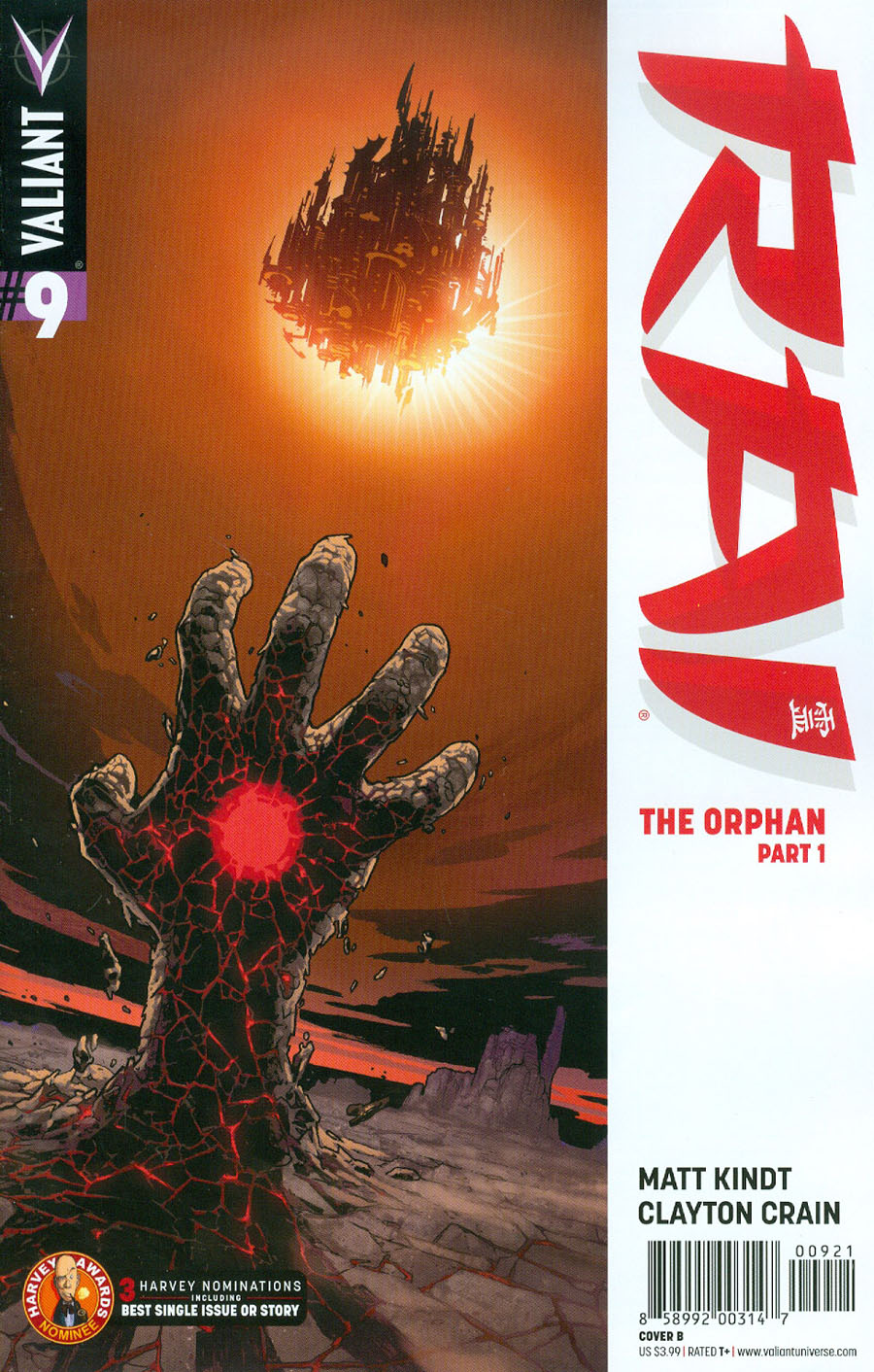 Rai Vol 2 #9 Cover B Variant Ryan Sook Cover