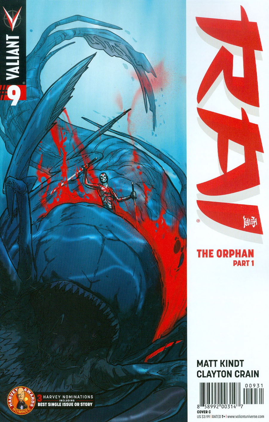 Rai Vol 2 #9 Cover C Variant Riley Rossmo Cover