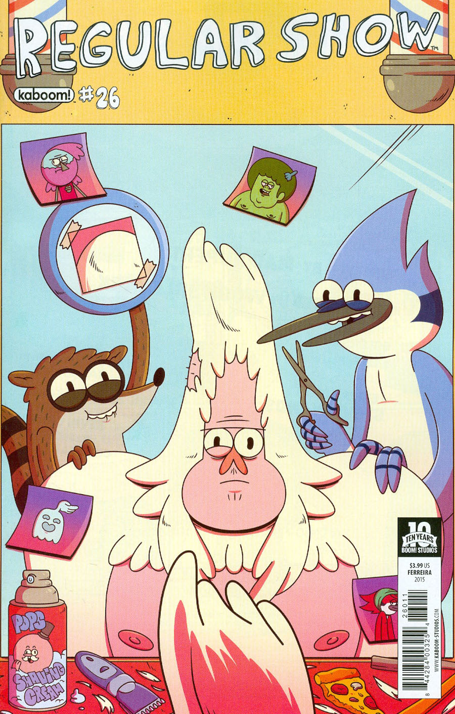 Regular Show #26 Cover A Regular Afonso Ferreira Cover