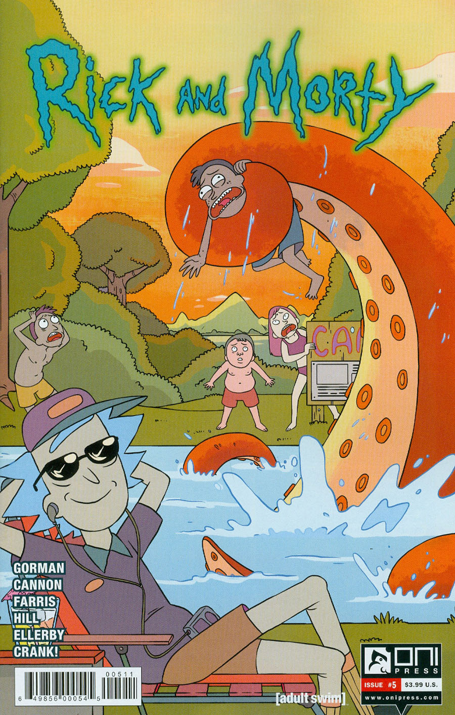 Rick And Morty #5 Cover A 1st Ptg Regular CJ Cannon Cover