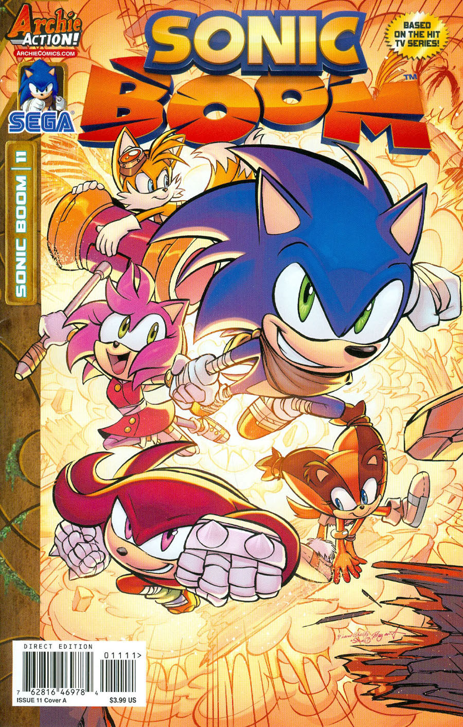 Sonic Boom #11 Cover A Regular Diana Skelly Cover