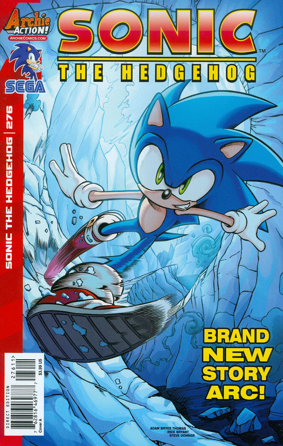 Sonic The Hedgehog Vol 2 #276 Cover A Regular Adam Bryce Thomas Cover