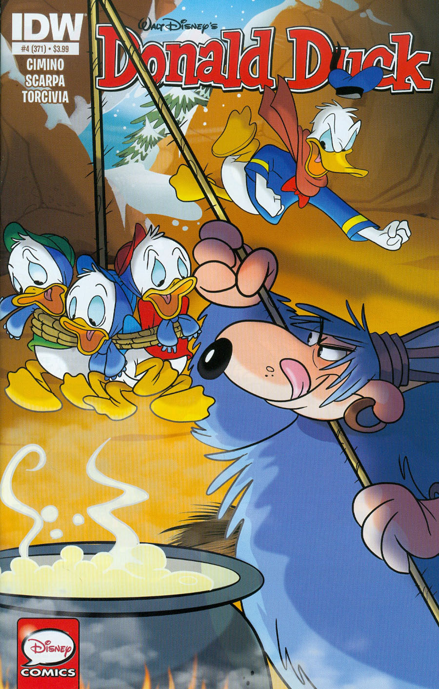 Donald Duck Vol 2 #4 Cover A Regular Dave Alvarez Cover