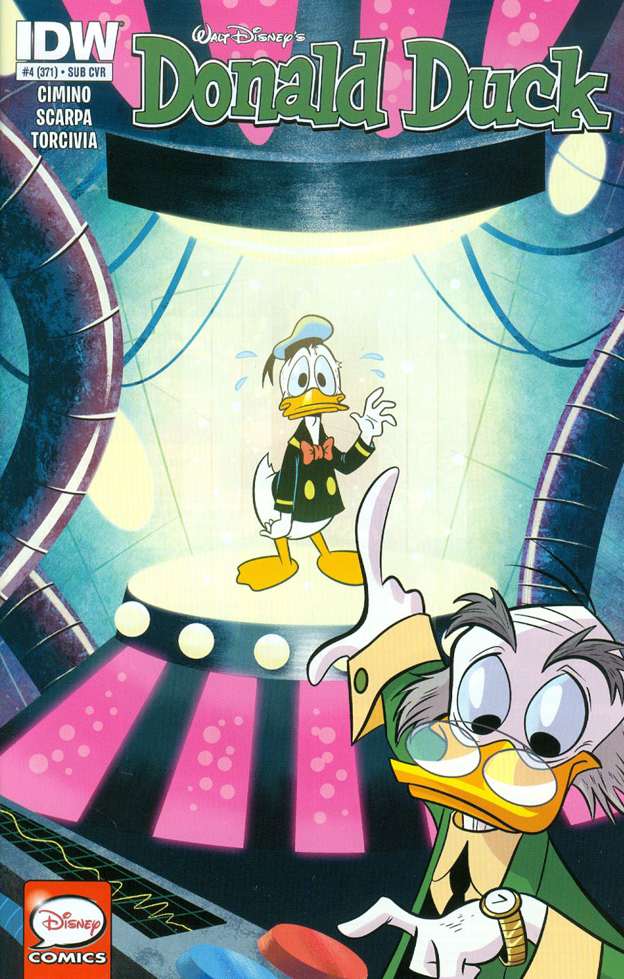 Donald Duck Vol 2 #4 Cover B Variant Derek Charm Subscription Cover