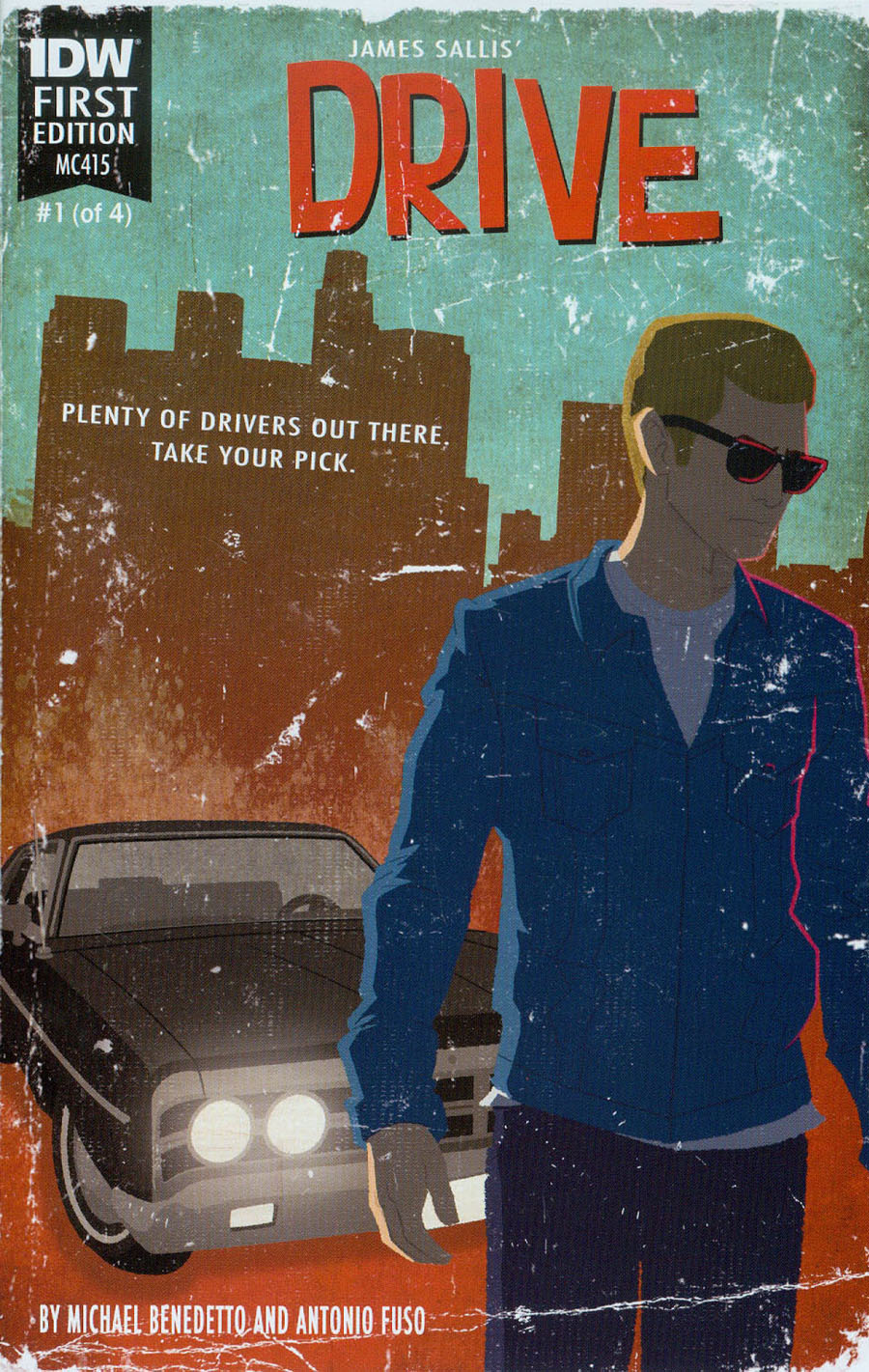 Drive #1 Cover B Variant Mike Collins Subscription Cover