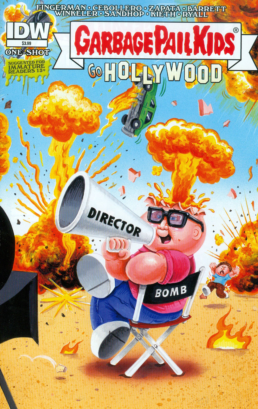 Garbage Pail Kids Go Hollywood One Shot Cover A Regular Mark Pingitore Cover