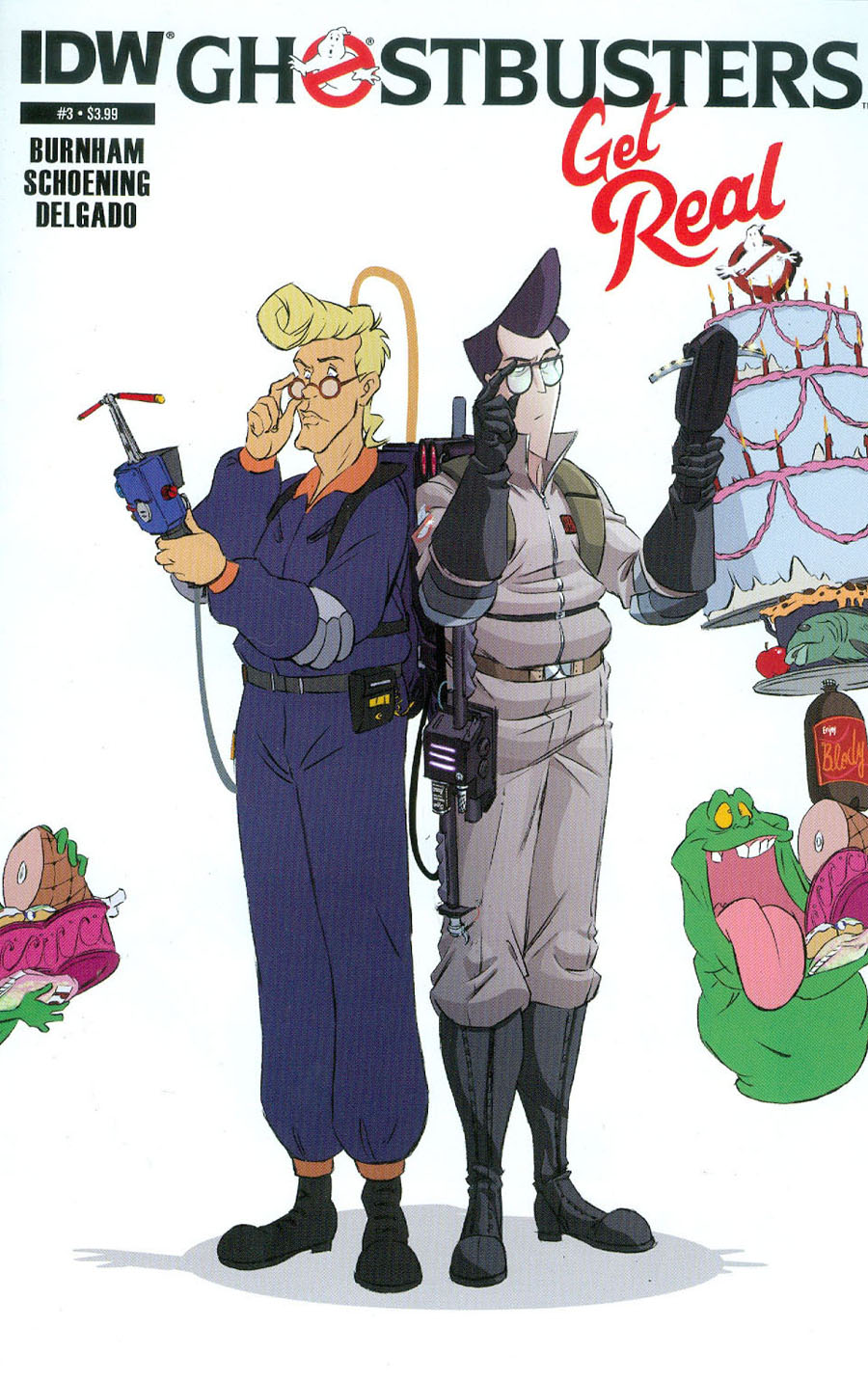 Ghostbusters Get Real #3 Cover A Regular Dan Schoening Cover