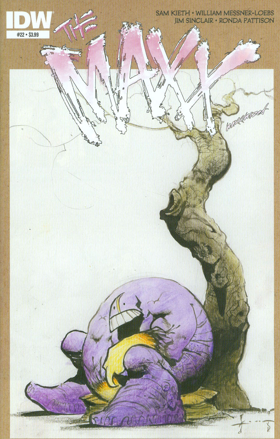 Maxx Maxximized #22 Cover A Regular Sam Kieth Cover