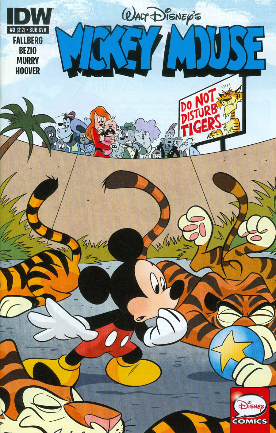 Mickey Mouse Vol 2 #3 Cover B Variant Derek Charm Subscription Cover