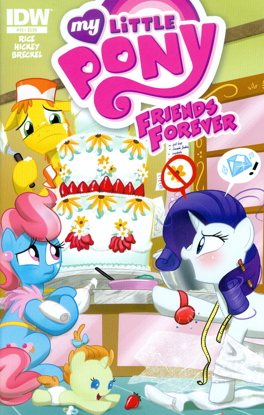 My Little Pony Friends Forever #19 Cover A Regular Amy Mebberson Cover