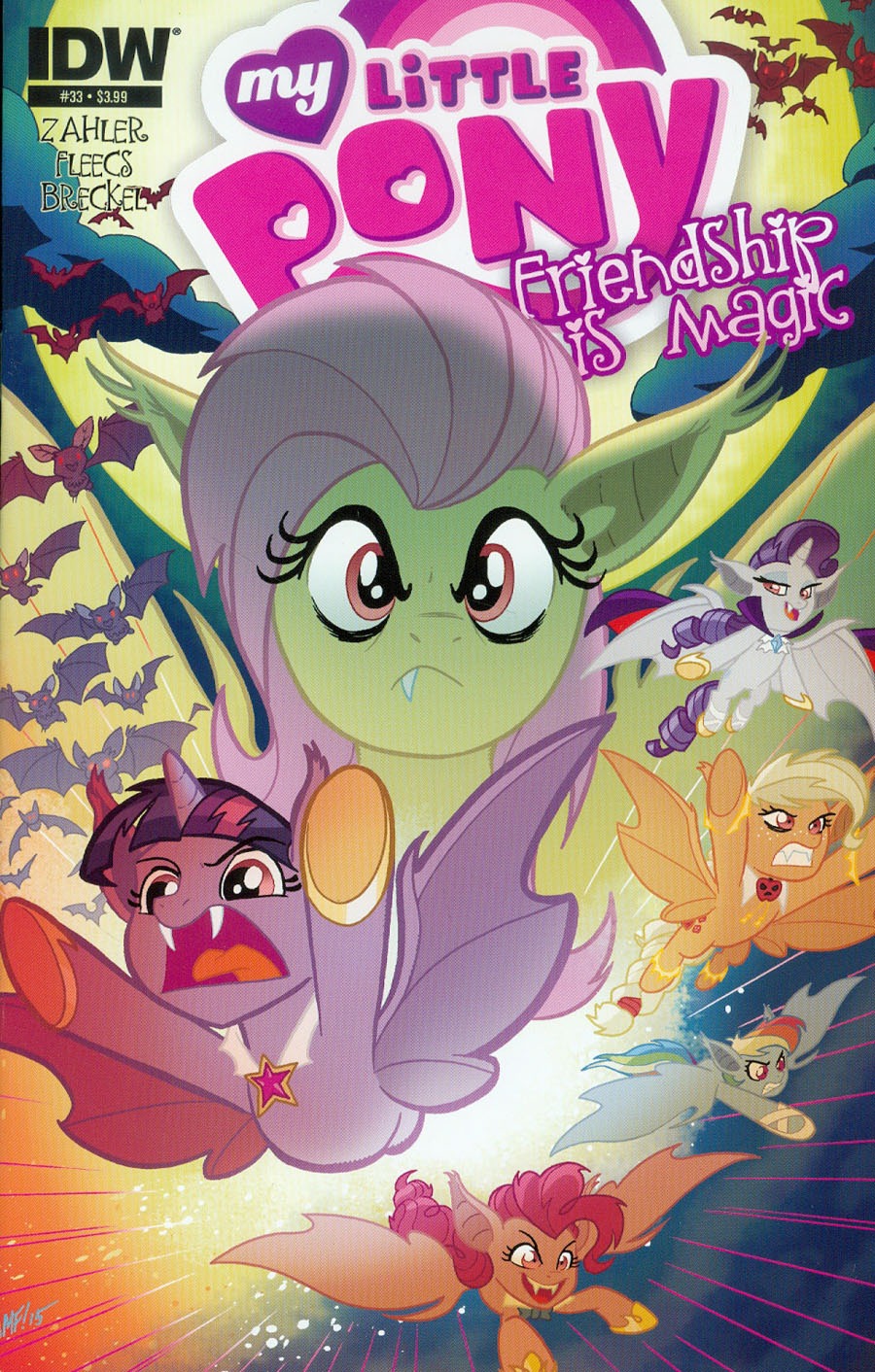 My Little Pony Friendship Is Magic #33 Cover A Regular Tony Fleecs Cover