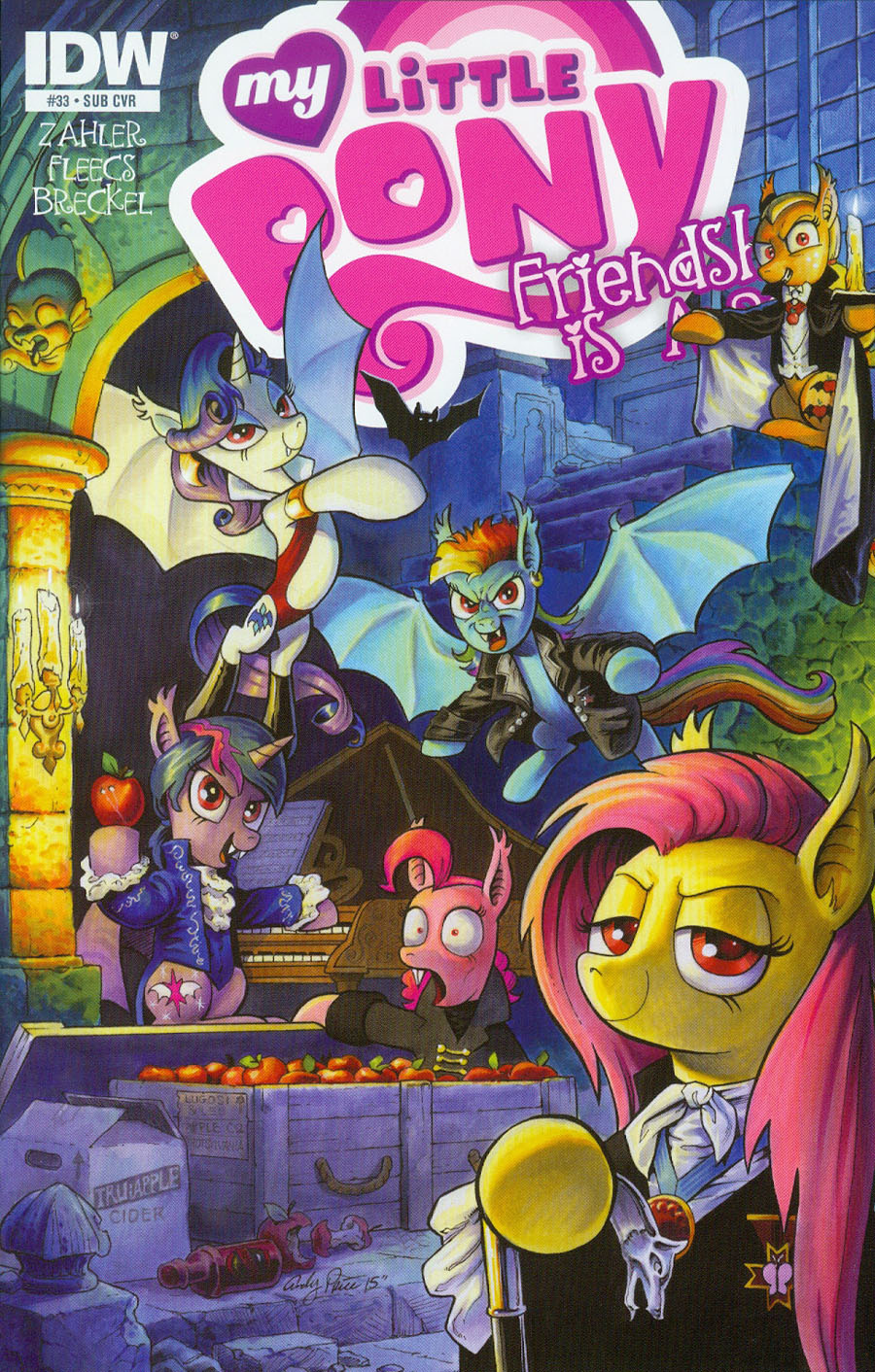 My Little Pony Friendship Is Magic #33 Cover B Variant Andy Price Subscription Cover