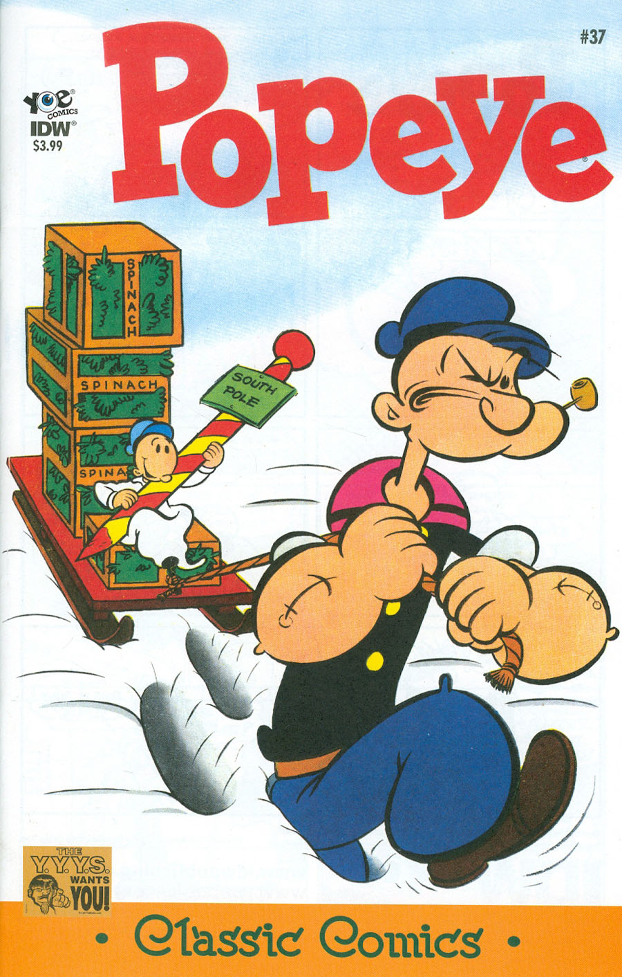 Classic Popeye #37 Cover A Regular Bud Sagendorf Cover