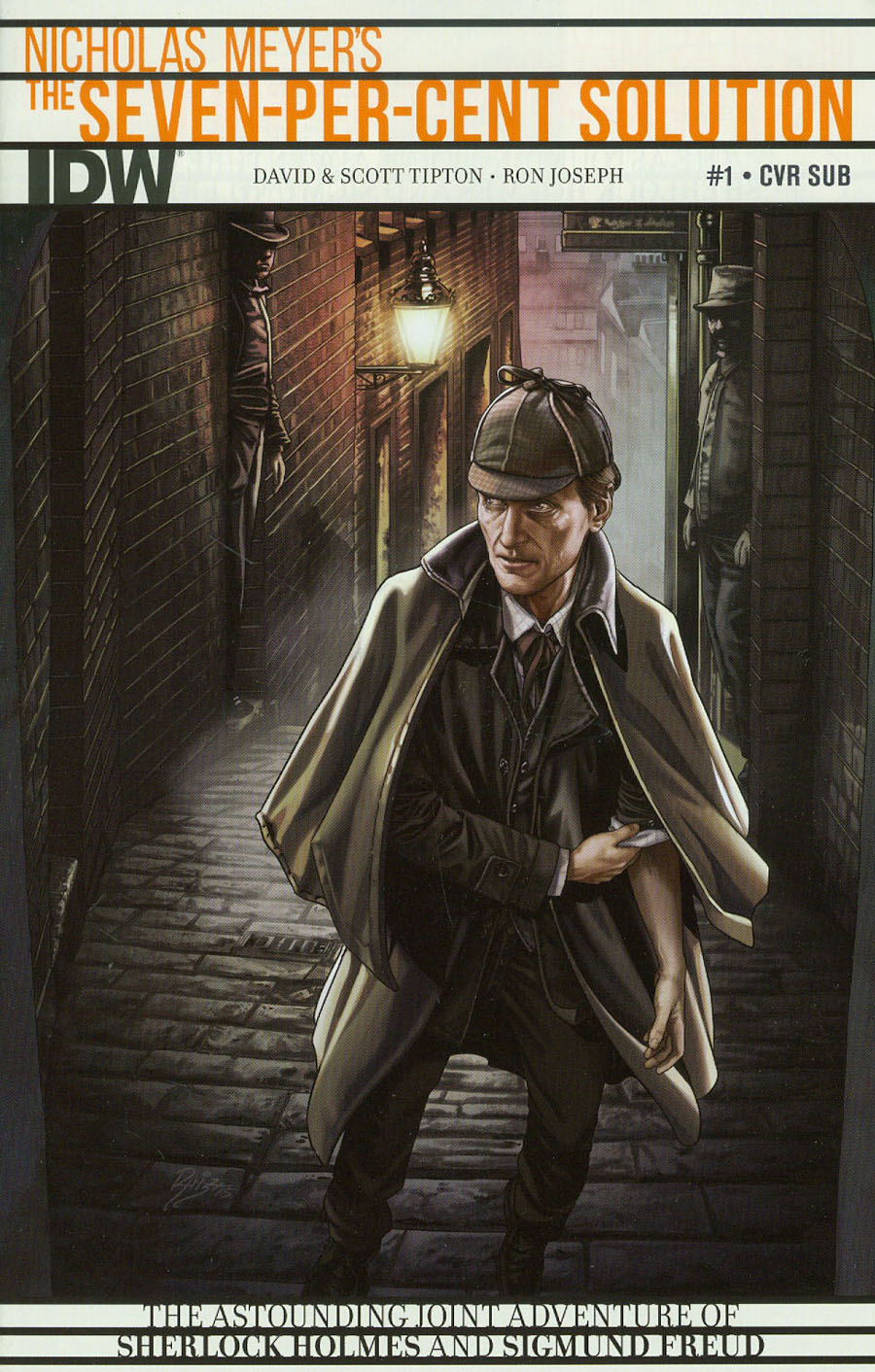 Sherlock Holmes Seven-Per-Cent Solution #1 Cover B Variant Juan Carlos Ruiz Subscription Cover