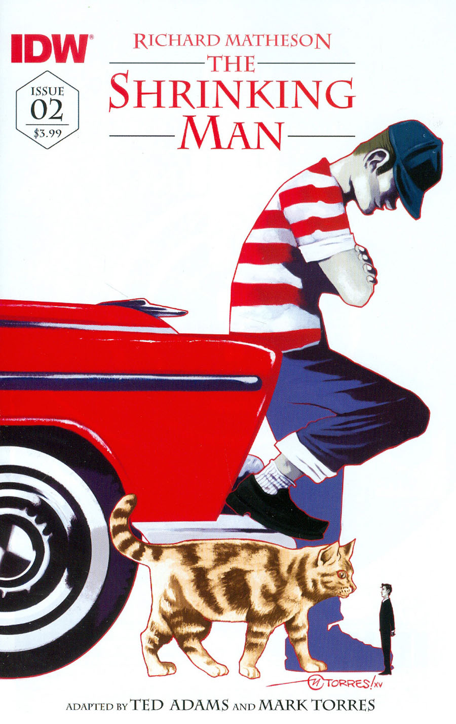 Shrinking Man #2 Cover B Variant Mark Torres Subscription Cover