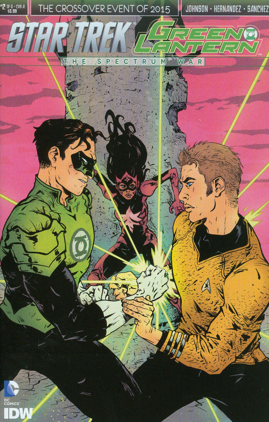 Star Trek Green Lantern #2 Cover A Regular Paul Pope Cover