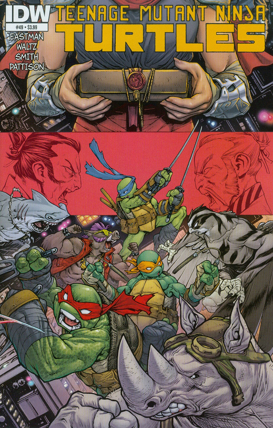 Teenage Mutant Ninja Turtles Vol 5 #49 Cover A Regular Mateus Santolouco Cover