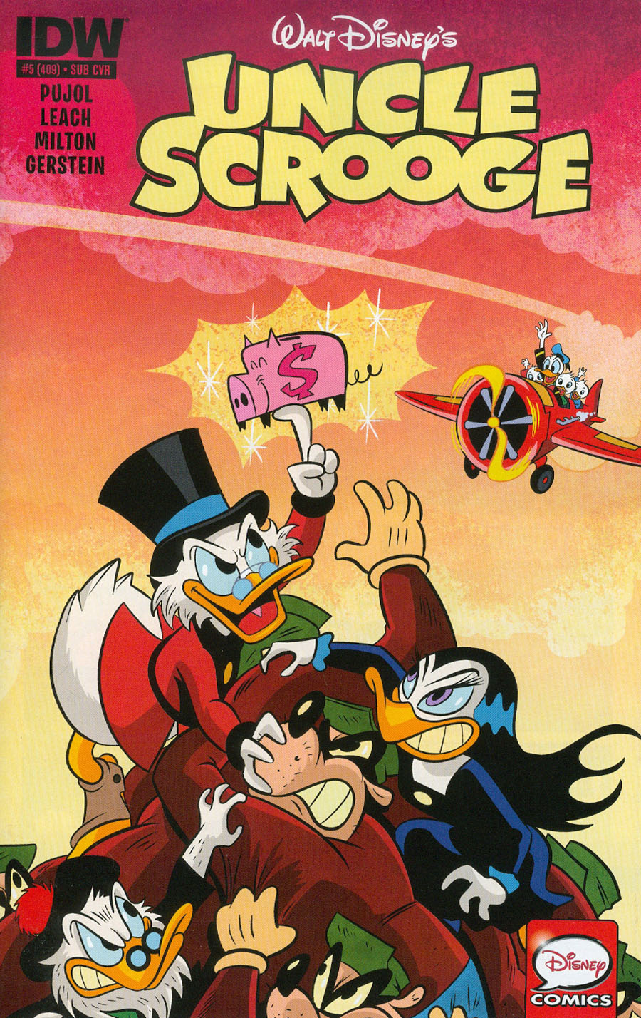 Uncle Scrooge Vol 2 #5 Cover B Variant Derek Charm Subscription Cover