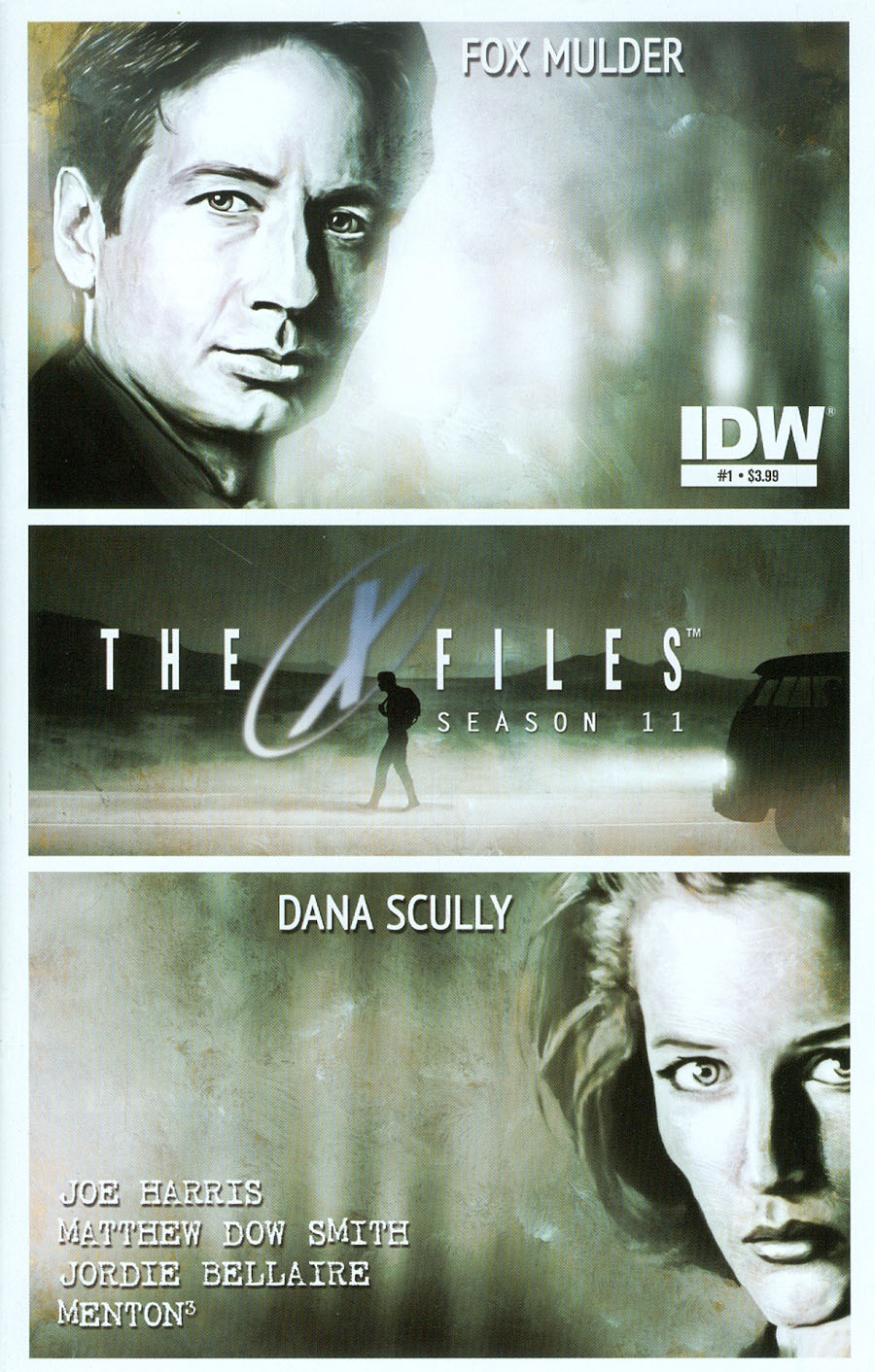 X-Files Season 11 #1 Cover A Regular Menton3 Cover