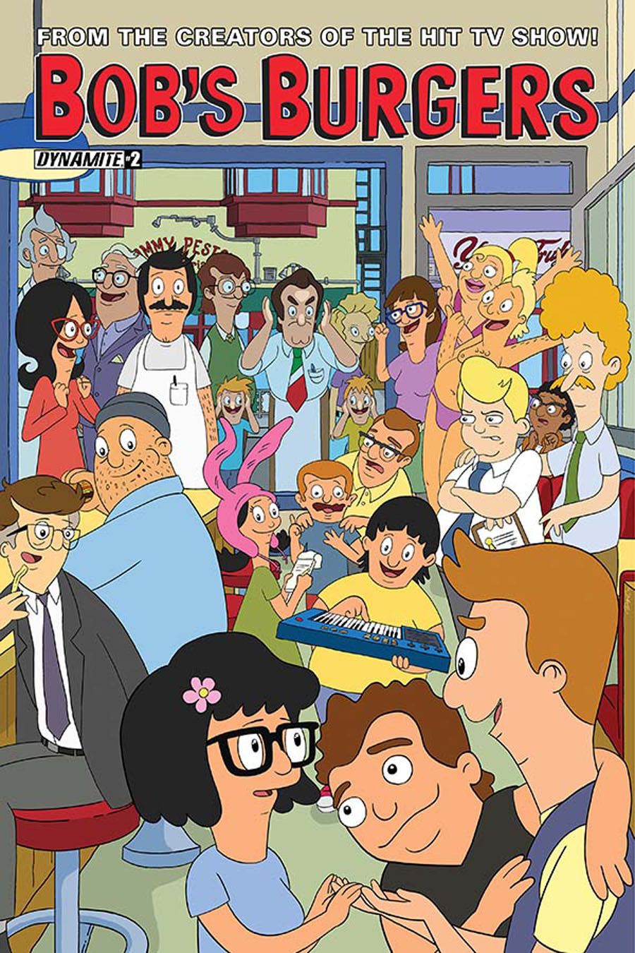 Bobs Burgers Vol 2 #2 Cover B Variant Rudy De La Cruz Cover