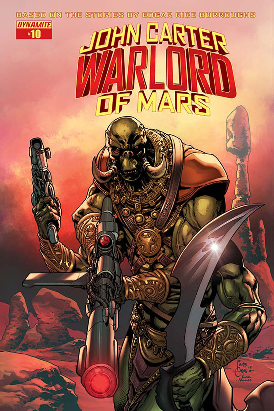 John Carter Warlord Of Mars Vol 2 #10 Cover A Regular Bart Sears Cover