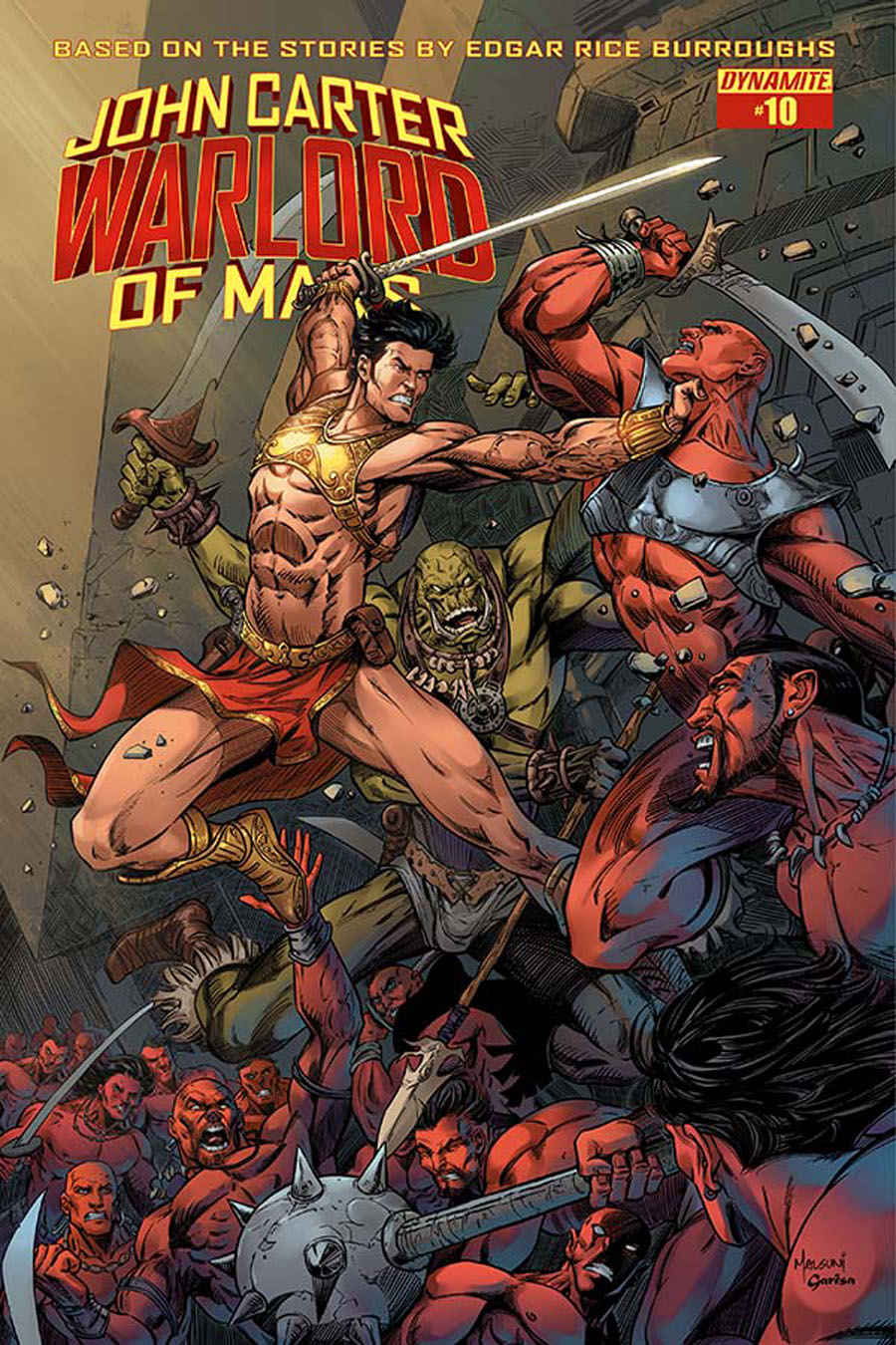 John Carter Warlord Of Mars Vol 2 #10 Cover B Variant Abhishek Malsuni Cover