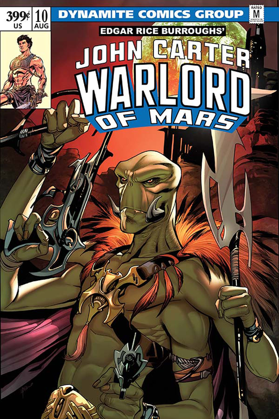 John Carter Warlord Of Mars Vol 2 #10 Cover C Variant Emanuela Lupacchino Cover