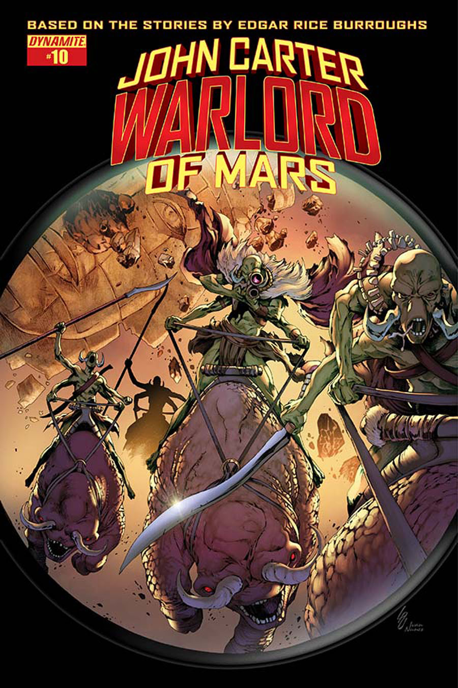 John Carter Warlord Of Mars Vol 2 #10 Cover D Variant Jonathan Lau Subscription Cover