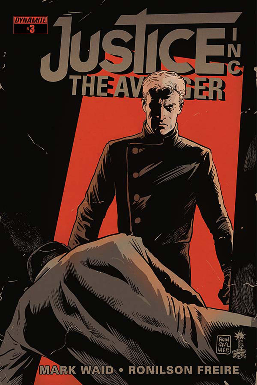 Justice Inc The Avenger #3 Cover A Regular Francesco Francavilla Cover