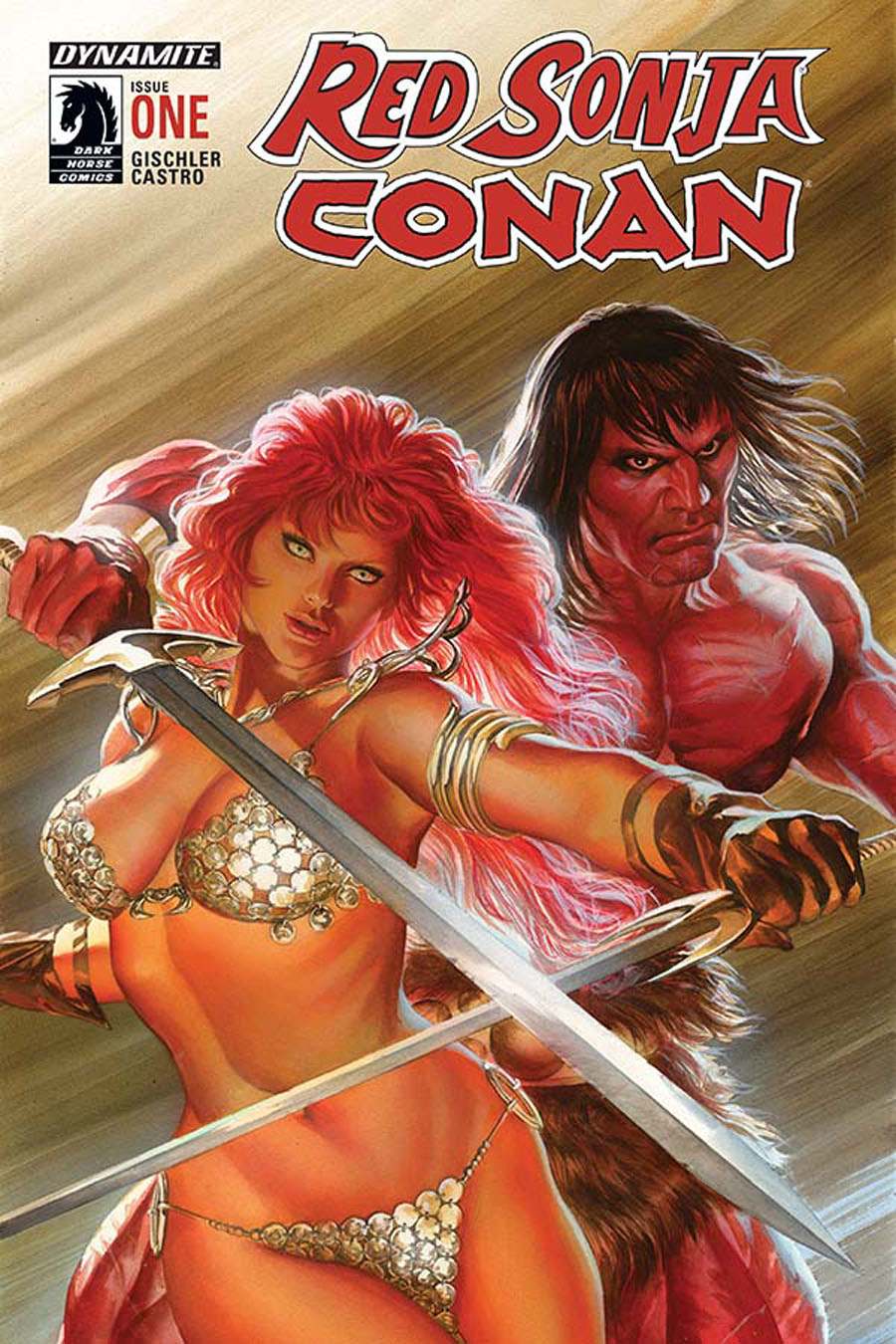 Red Sonja Conan #1 Cover A Regular Alex Ross Cover