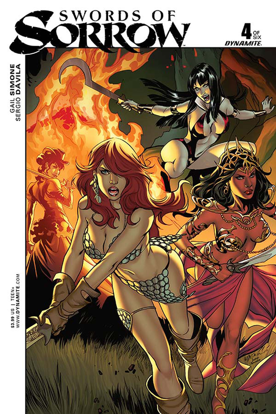 Swords Of Sorrow #4 Cover B Variant Emanuela Lupacchino Cover