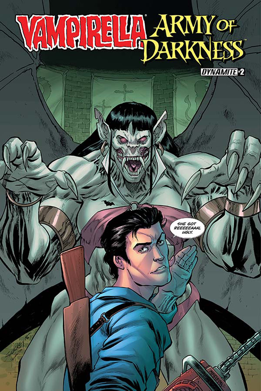 Vampirella Army Of Darkness #2 Cover A Regular Tim Seeley Cover