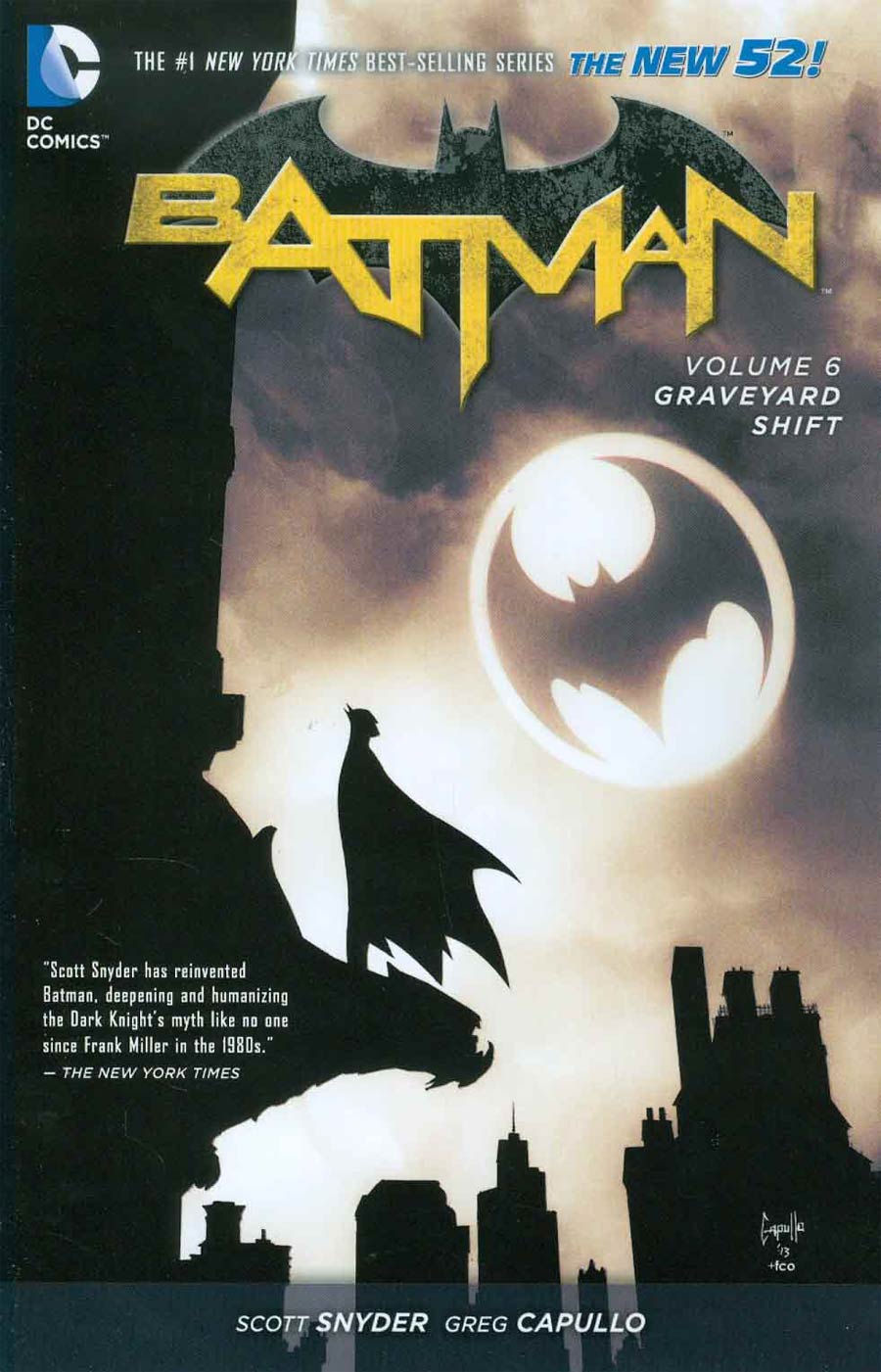 Batman (New 52) Vol 6 Graveyard Shift TP