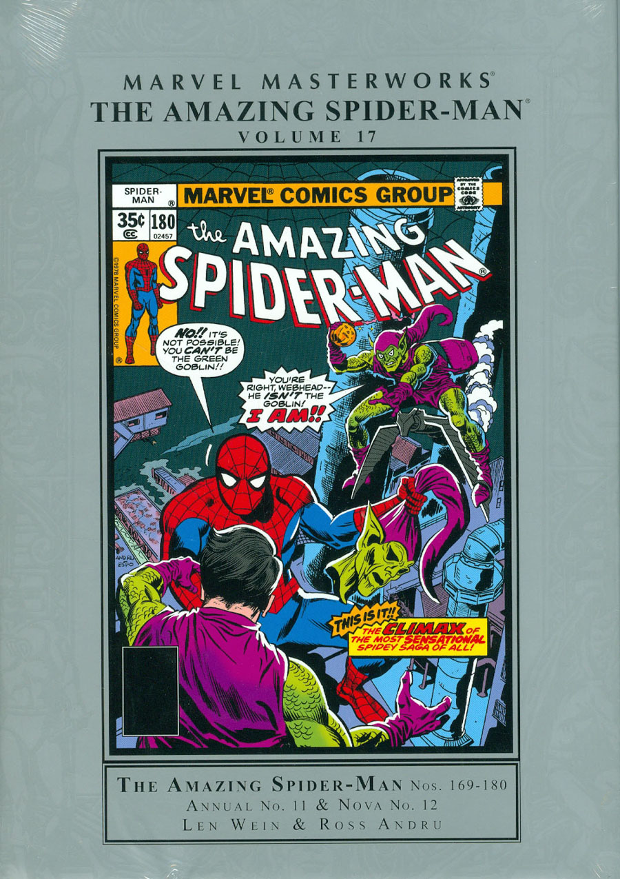 Marvel Masterworks Amazing Spider-Man Vol 17 HC Regular Dust Jacket
