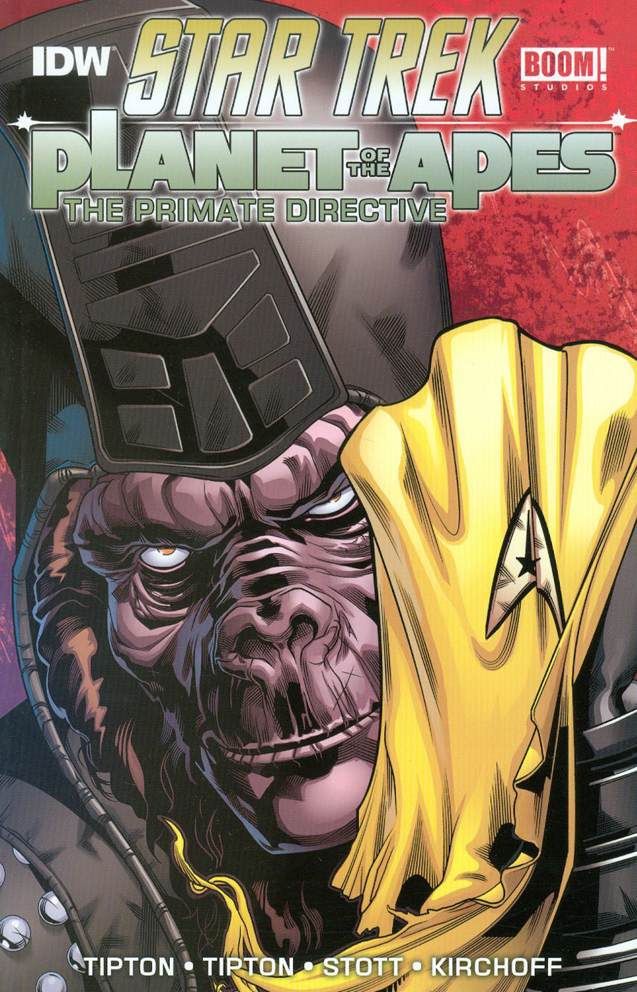 Star Trek Planet Of The Apes Primate Directive TP