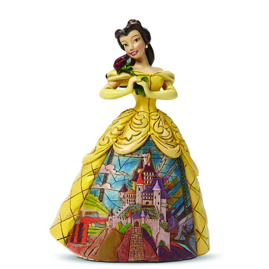 Disney Traditions Castle Dress Figurine - Belle