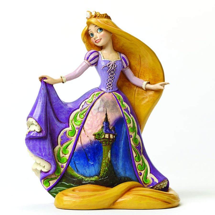 Disney Traditions Castle Dress Figurine - Rapunzel