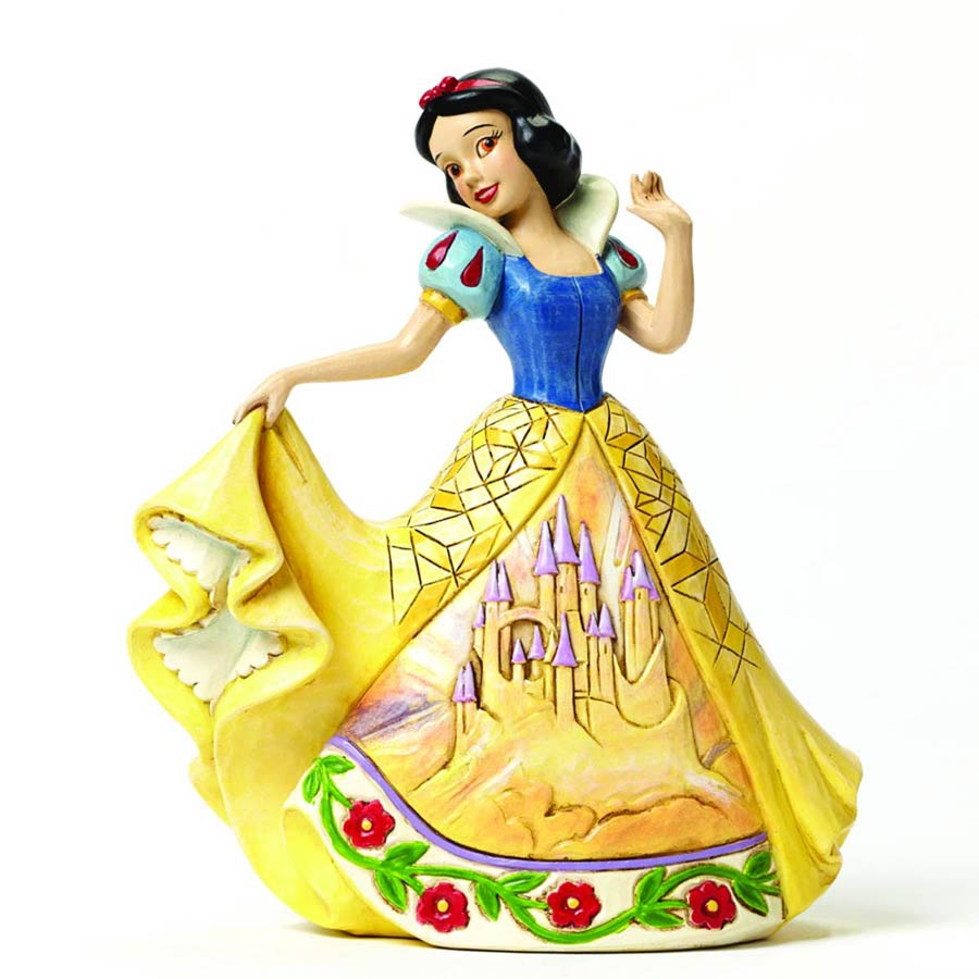 Disney Traditions Castle Dress Figurine - Snow White