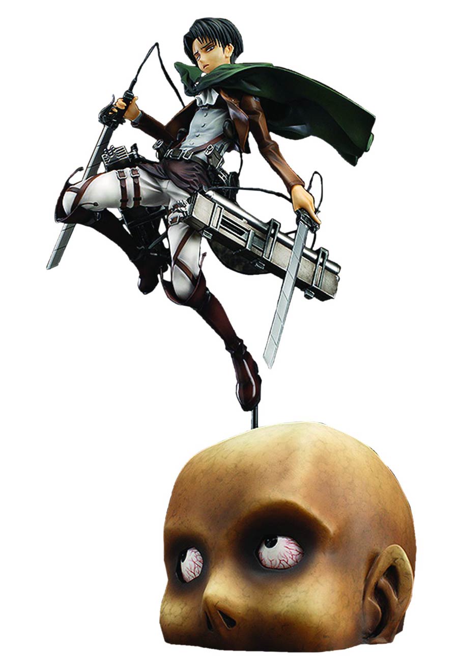 Attack On Titan Levi 1/8 Scale PVC Figure