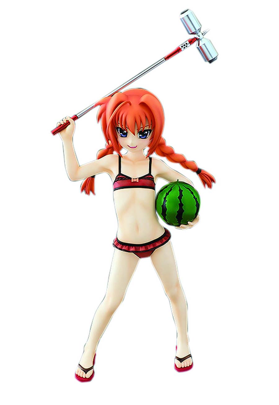 Magical Girl Lyrical Nanoha Vita Swimsuit PVC Figure