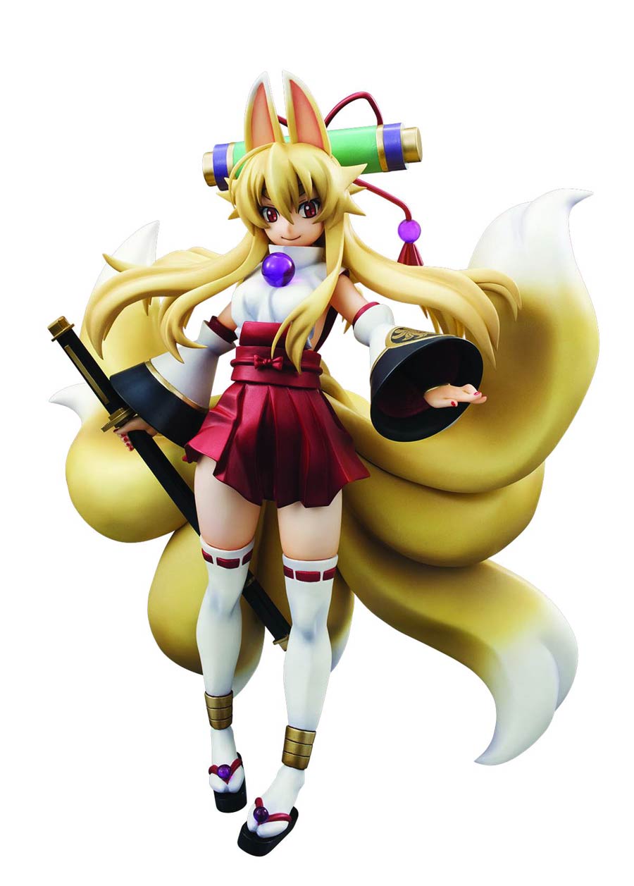 Shinra Banshou Chocolate Nine Tailed Izuna EX Model PVC Figure