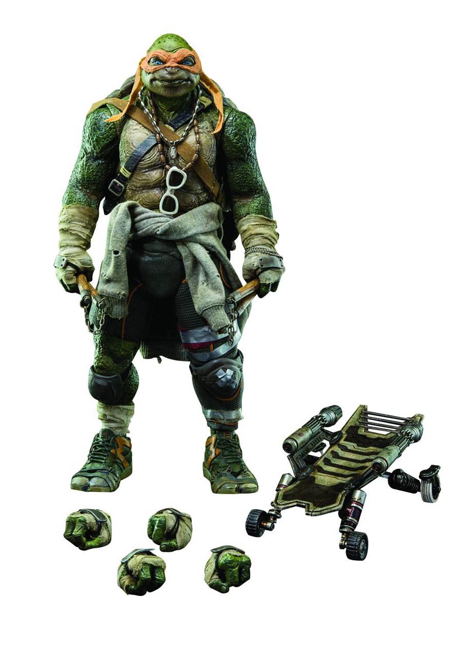 Teenage Mutant Ninja Turtles Michelangelo 1/6 Scale Figure