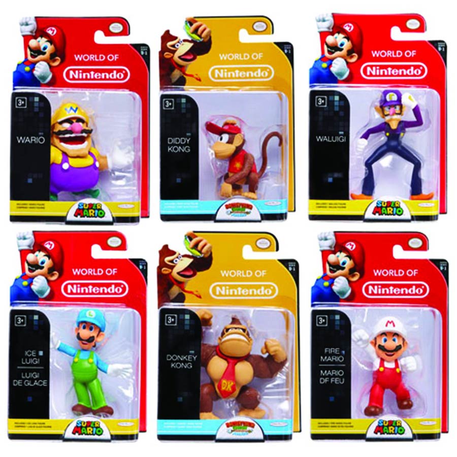Nintendo 2.5-Inch Figure Wave 4 Assortment Case