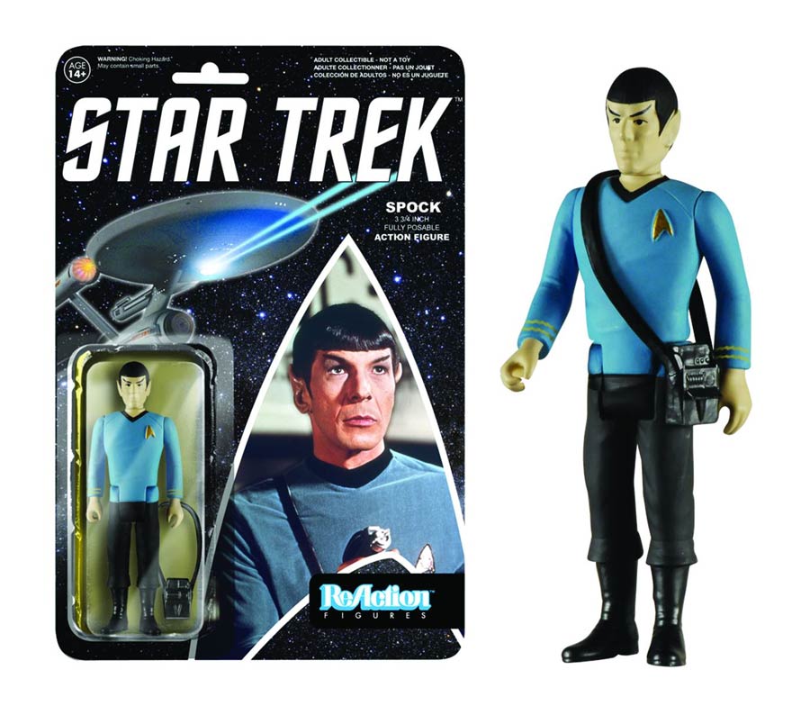 ReAction Star Trek Spock 4-Inch Action Figure