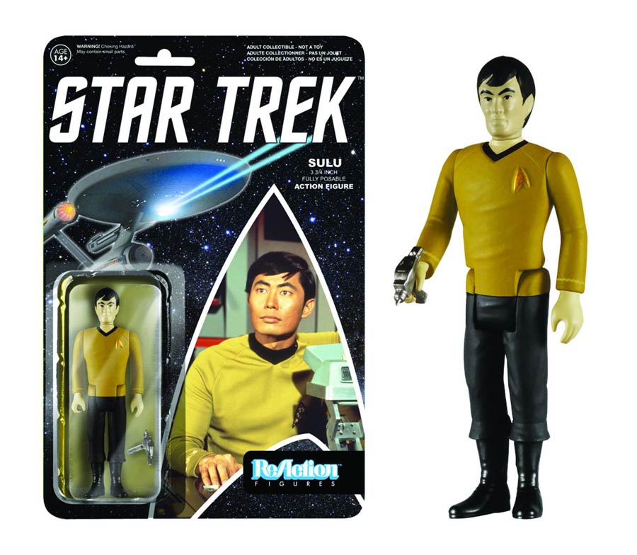 ReAction Star Trek Sulu 4-Inch Action Figure