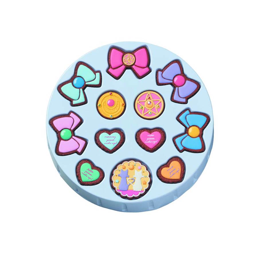 Sailor Moon PS Patisserie Cookie Charm Tin 12-Piece Assortment Case