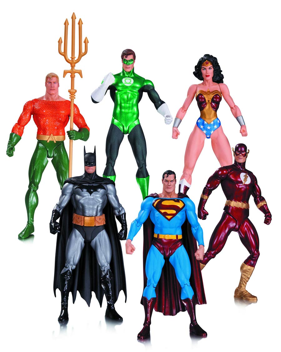 Alex Ross Justice League Action Figure 6-Pack