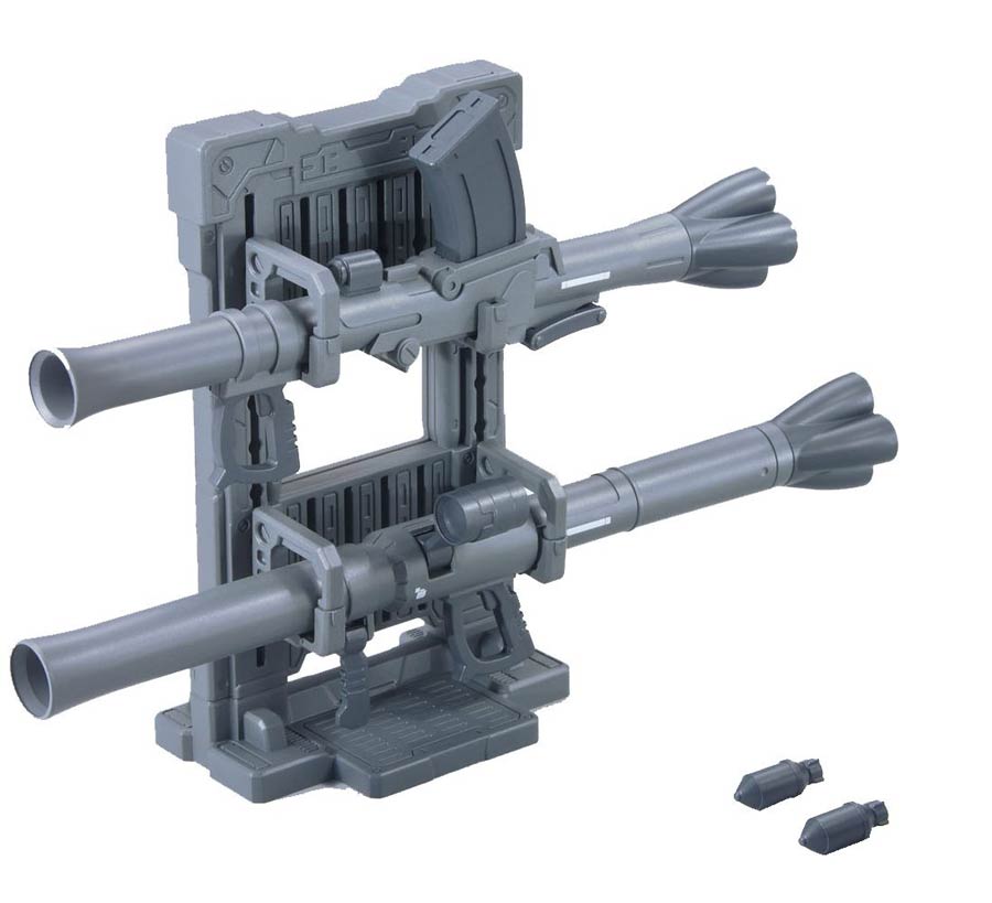 Gundam Builders Parts 1/144 Kit - System Weapon 009 Bazooka Type B1 & Bazooka Type D1