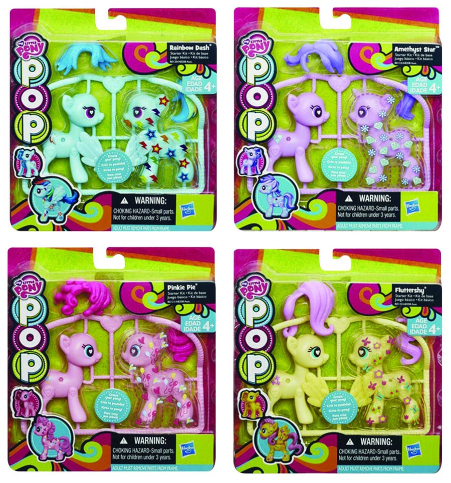 My Little Pony Pony Pop Starter Kit Figure Assortment Case 201502