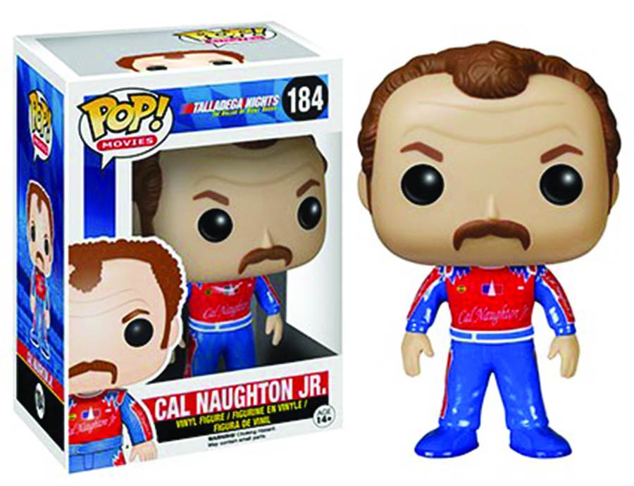 POP Movies 184 Talladega Nights Cal Naughton Jr. Vinyl Figure